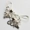 LA Jewellery Recycled Silver Nurture Bee Earrings