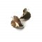 LA Jewellery Angel Wings Recycled Brass Earrings