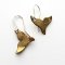 La Jewellery Recycled Brass Free Lolita Earrings