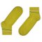 Unisock Kids Mustard Multi-Coloured Diagonal Stripes Ankle Socks