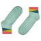 Unisock Kids Mint Geom Ankle Socks