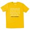 All Riot Greta Thunberg Organic T-Shirt - Yellow