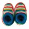 Frugi Briar Knitted Booties - Rainbow