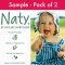 Naty by Nature Babycare Disposable Nappies - Sample Pack of 2 Nappies