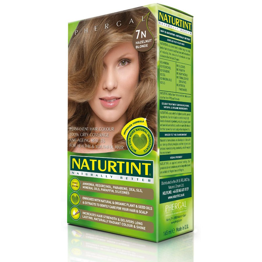 Naturtint 7N Hazelnut Blonde Permanent Hair Dye 170ml Naturtint